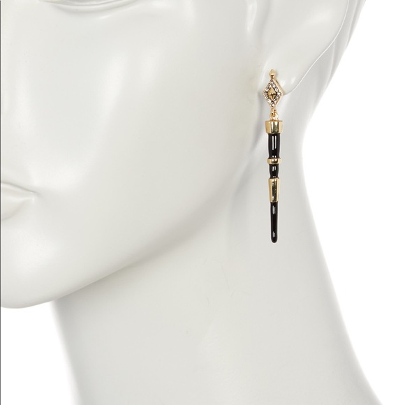 HOUSE OF HARLOW: Rift Valley Drop in Black - Picture 2 of 4